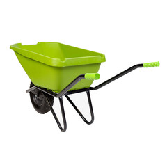 Тачка садово-строительная одноколесная Павловская Заря 110 л 175 кг ударопрочная усиленная морозостойкая (ТД1П110) - фото 4