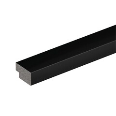 Изображение товара Профиль окантовочный универсальный черный 25х2700х11 мм