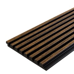 Изображение товара Панель декоративная из экополимера 120х2700х12 мм Grace 3D Rail East ятоба 0,32 кв.м