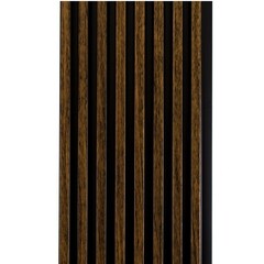 Панель декоративная из экополимера 120х2700х12 мм Grace 3D Rail East ятоба 0,32 кв.м - фото 3