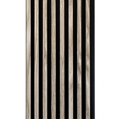 Панель декоративная из экополимера 120х2700х12 мм Grace 3D Rail East береза 0,32 кв.м - фото 2