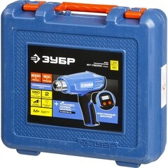 Фен строительный электрический Зубр 2000 Вт (ФТ-П2000 М2ДК) - фото 2