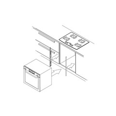 Планка термоизоляционная под духовой шкаф металл серая 600 мм (2 шт.) (27001) - фото 3
