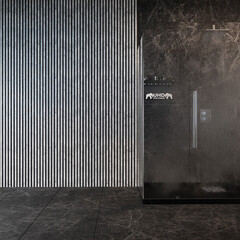 Панель декоративная из экополимера 3D 130х3000х15 мм Солид 4 UHD 01-130L микроцемент 0,39 кв.м - фото 2