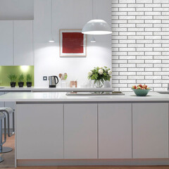 Искусственный камень ЕвроЛит Уральский кирпич белый (26 шт.=0,5 кв.м) - фото 3