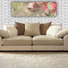 Искусственный камень ЕвроЛит Уральский кирпич белый (26 шт.=0,5 кв.м) - фото 2