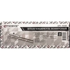 Штангенциркуль Thorvik 150 мм нержавеющая сталь - фото 2