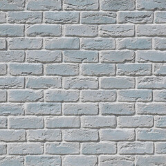 Искусственный камень Monte Alba Вельс Брик бирюзово-ледяной (44 шт.=0,75 кв.м.)