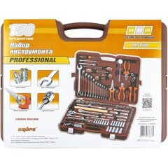 Набор инструментов универсальный Ombra (OMT150S) (150 шт.) - фото 5