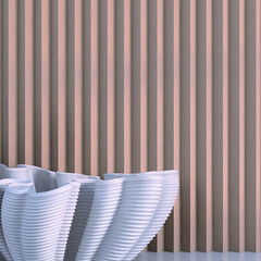 Панель декоративная из экополимера 200х2600х21 мм Bello Deco XPS СП 11/2.6 белая 0,52 кв.м - фото 2