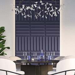 Панель декоративная из экополимера 500х500х35 мм Bello Deco Polymer СП 19 белая 0,25 кв.м - фото 2