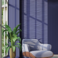 Панель декоративная из экополимера 500х500х15 мм Bello Deco Polymer СП 13 белая 0,25 кв.м - фото 2