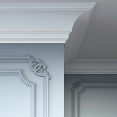 Угол к молдингу из экополимера ударопрочный 186х186х17 мм Bello Deco М10 - фото 2