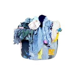 Ветошь 10 кг Laut трикотаж цветная - фото 2