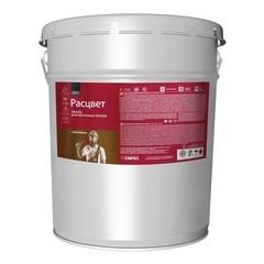 Эмаль Расцвет для бетонных полов коричневая полуматовая 20 кг - фото 2