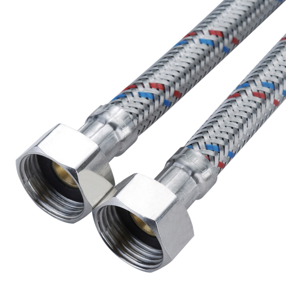 Изображение товара Подводка гибкая для воды CTM 1/2 ВР(г) х 1/2 ВР(г) 120 см (CWFHF120)