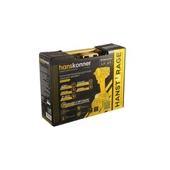 Гайковерт ударный аккумуляторный бесщеточный Hanskonner Platinum HCD20420BLC 18 В 4 Ач Li-Ion 1 АКБ и ЗУ - фото 2