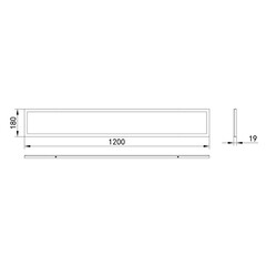 Светильник светодиодный Эра SPO-7 4000К 40 Вт IP40 белый опал (Б0036137) - фото 2