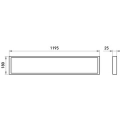 Светильник светодиодный Эра SPO-17 6500К 40 Вт IP40 белый опал (Б0061340) - фото 2