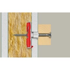 Дюбель для листовых материалов Fischer DuoTec 10x40 мм нейлон (20 шт.) - фото 19