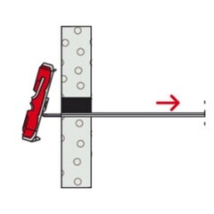Дюбель для листовых материалов Fischer DuoTec 10x40 мм нейлон (20 шт.) - фото 16