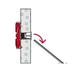 Дюбель для листовых материалов Fischer DuoTec 10x40 мм нейлон (20 шт.) - фото 13