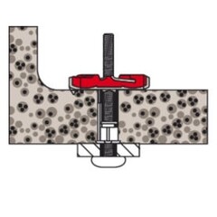 Дюбель для листовых материалов Fischer DuoTec 10x40 мм нейлон (20 шт.) - фото 8