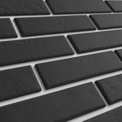 Клинкерная плитка для фасада BestPoint Classic Graphite (32 шт.=0,5 кв.м) черная 245х65х8,5 мм - фото 2