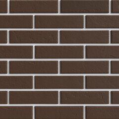 Клинкерная плитка для фасада BestPoint Classic Terra (32 шт.=0,5 кв.м) коричневая 245х65х8,5 мм - фото 1