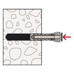 Дюбель распорный Fischer SX PLUS 5x25 мм нейлон (25 шт.) - фото 19