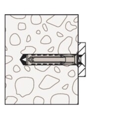 Дюбель распорный Fischer SX PLUS 5x25 мм нейлон (25 шт.) - фото 16