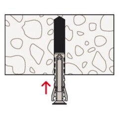 Дюбель распорный Fischer SX PLUS 5x25 мм нейлон (25 шт.) - фото 14
