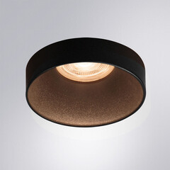 Светильник встраиваемый GU10 черный 35 Вт IP20 Arte Lamp Ramo (A1240PL-1BK) - фото 2