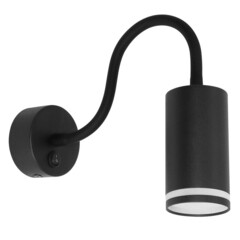 Бра Arte Lamp Imai GU10 15 Вт 220 В черное IP20 (A2266AP-1BK) - фото 1