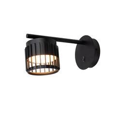 Спот настенный Arte Lamp Atria GX53 12 Вт 1 кв.м черный IP20 (A8032AP-1BK) - фото 1