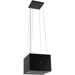 Кухонная вытяжка островная Lauf Orion 400 Island Black 40 см черная