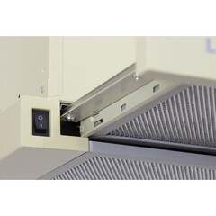 Кухонная вытяжка встраиваемая Lauf Luna 600 Ivory 60 см бежевая - фото 7