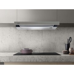 Кухонная вытяжка встраиваемая Lauf Luna 600 Inox 60 см нержавеющая сталь - фото 2