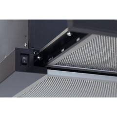 Кухонная вытяжка встраиваемая Lauf Luna 600 Black 60 см черная - фото 8