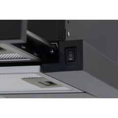 Кухонная вытяжка встраиваемая Lauf Luna 600 Black 60 см черная - фото 7