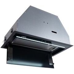 Кухонная вытяжка встраиваемая Lauf Altair 600 Black 60 см черная - фото 4