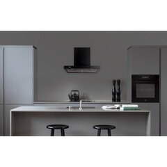 Кухонная вытяжка купольная Lauf Lyra 600 Black 60 см черный - фото 3