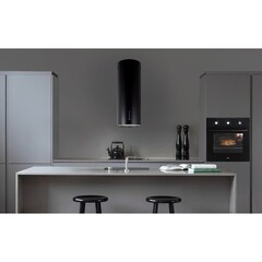 Кухонная вытяжка цилиндрическая Lauf Andromeda 350 Inox 35,2 см черная - фото 2