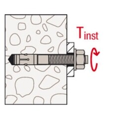Анкер клиновой Fischer FBN II для бетона 12х124/45 мм (20 шт.) - фото 9
