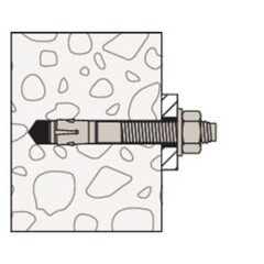 Анкер клиновой Fischer FBN II для бетона 12х124/45 мм (20 шт.) - фото 6