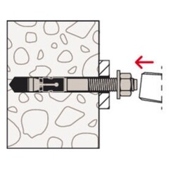 Анкер клиновой Fischer FAZ II Plus для бетона 12х150/70 мм (20 шт.) - фото 10