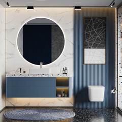 Унитаз подвесной Abber Rechteck безободковый белый с сиденьем дюропласт микролифт смыв торнадо (AC1201T) - фото 3