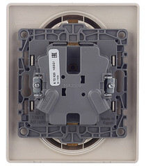 Розетка Legrand Etika встраиваемая слоновая кость (672323) - фото 2