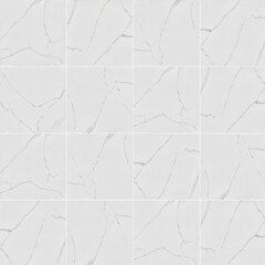 Керамогранит Alma Ceramica Carrara белый матовый 600x600x9,5 мм (4 шт.= 1,44 кв.м) - фото 7