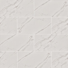 Керамогранит Staro Silk Statuario Calipso белый матовый 1200x600x9 мм (2 шт.=1,44 кв.м) - фото 7